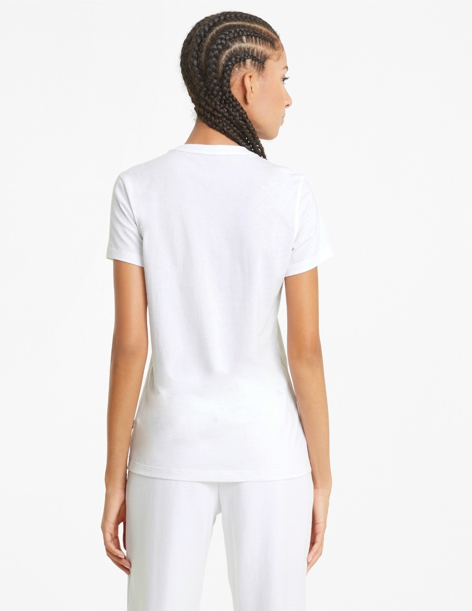 Playera manga corta cuello redondo mujer 3