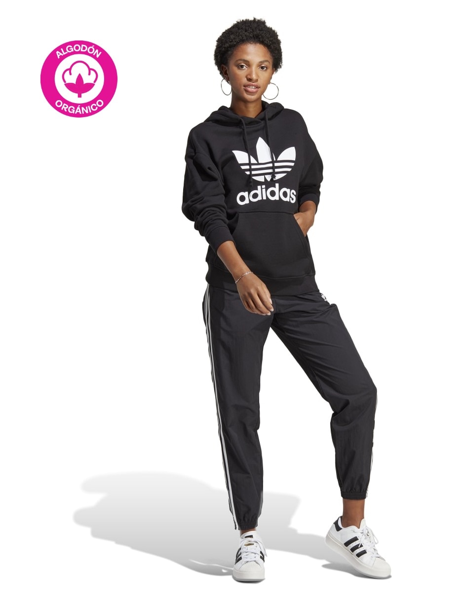 Sudadera con capucha y bolsa Adidas Originals para mujer