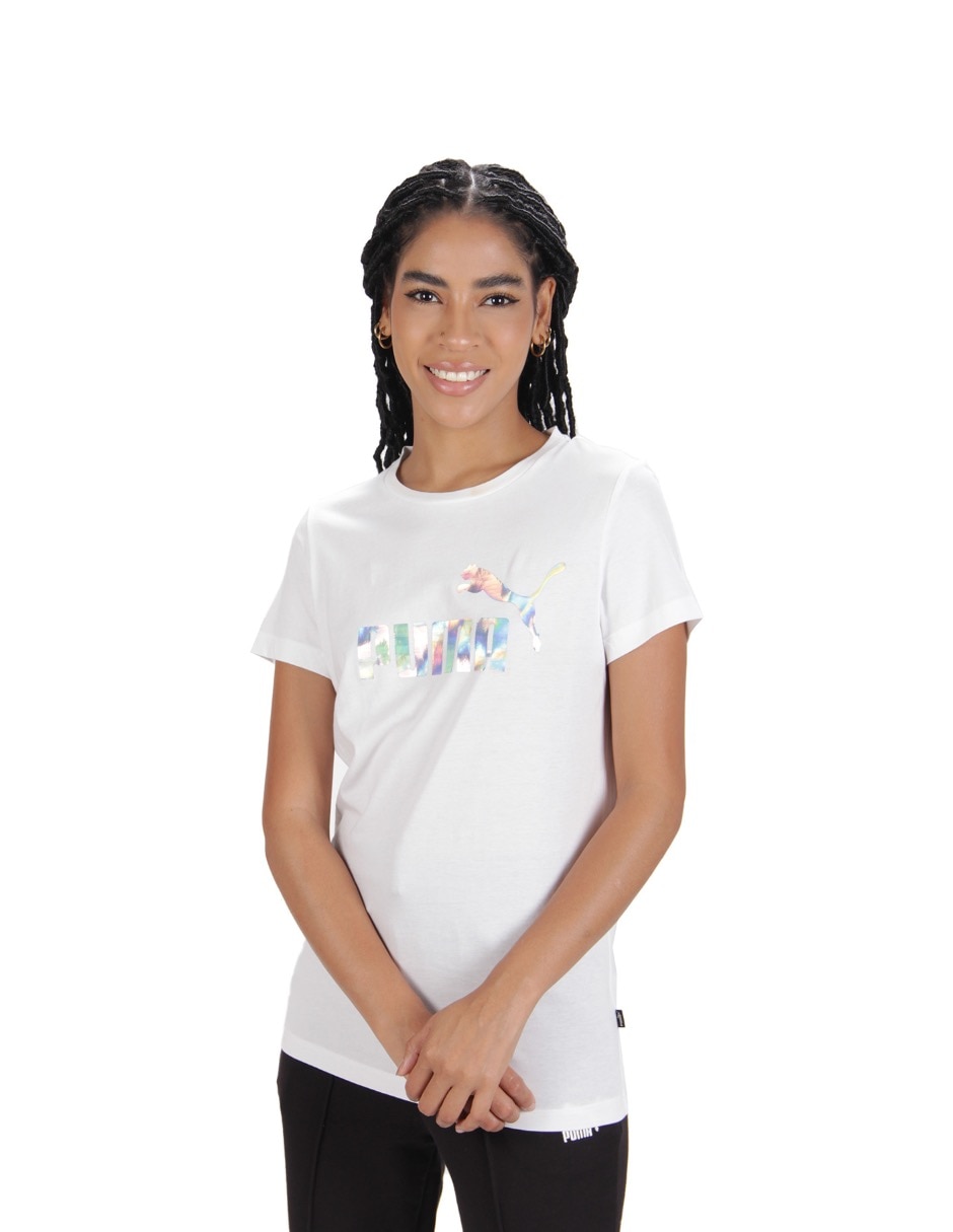 Playera manga corta Nova Shine Tee cuello redondo para mujer Playera manga corta Nova Shine Tee cuello redondo para mujer