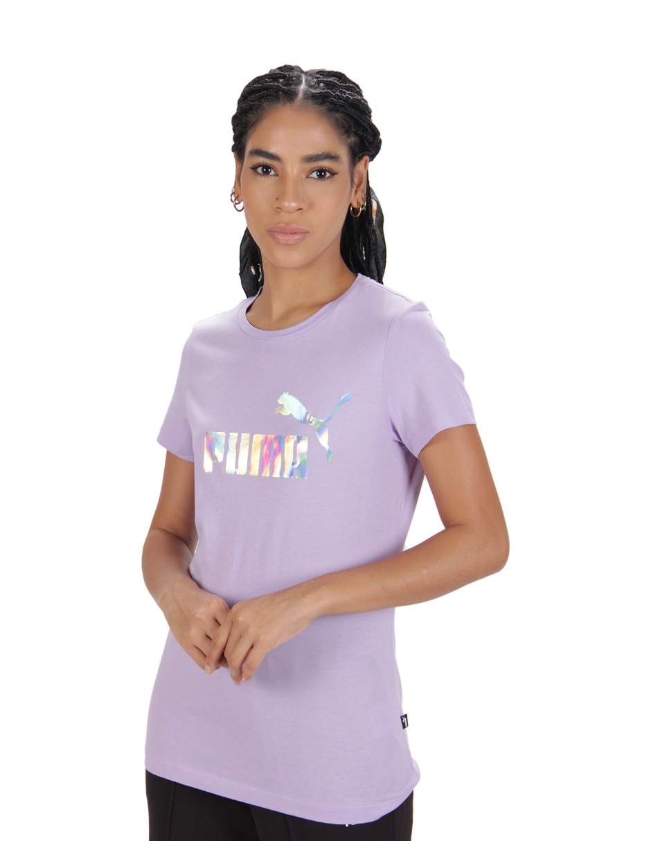 Playera manga corta Nova Shine Tee cuello redondo para mujer Playera manga corta Nova Shine Tee cuello redondo para mujer