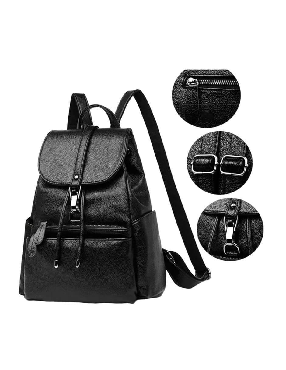 Backpack de cuero para mujer