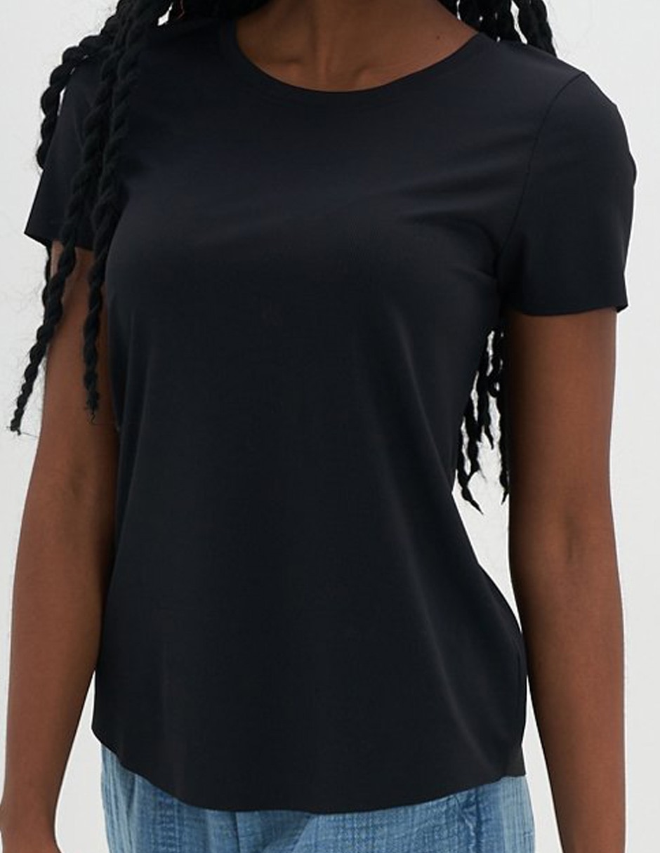 Playera Offline By Aerie Int Move It Rib Tee cuello redondo para mujer