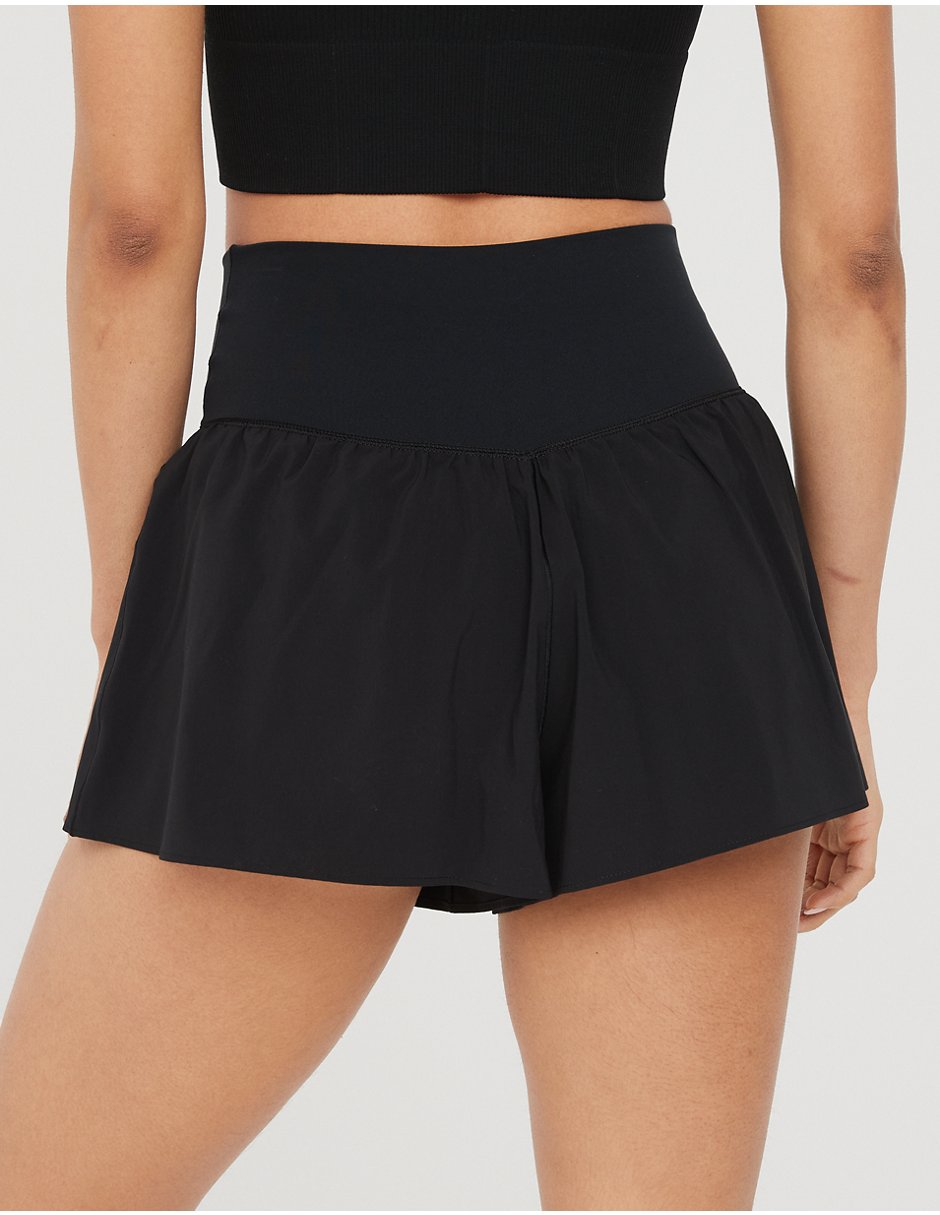 Short efecto doble prenda Offline By Aerie para entrenamiento mujer