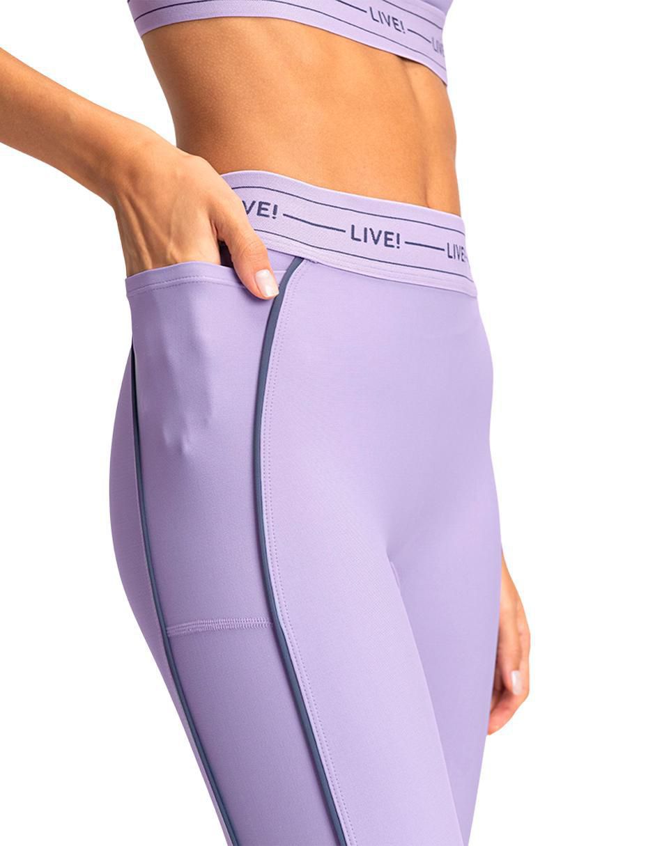 Legging a la cadera con elástico para mujer