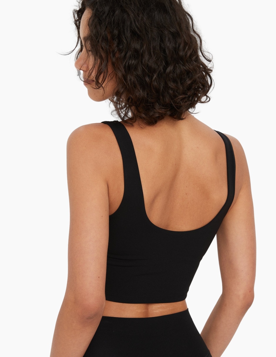 Top Offline By Aerie cuello v escote regular tirante ancho