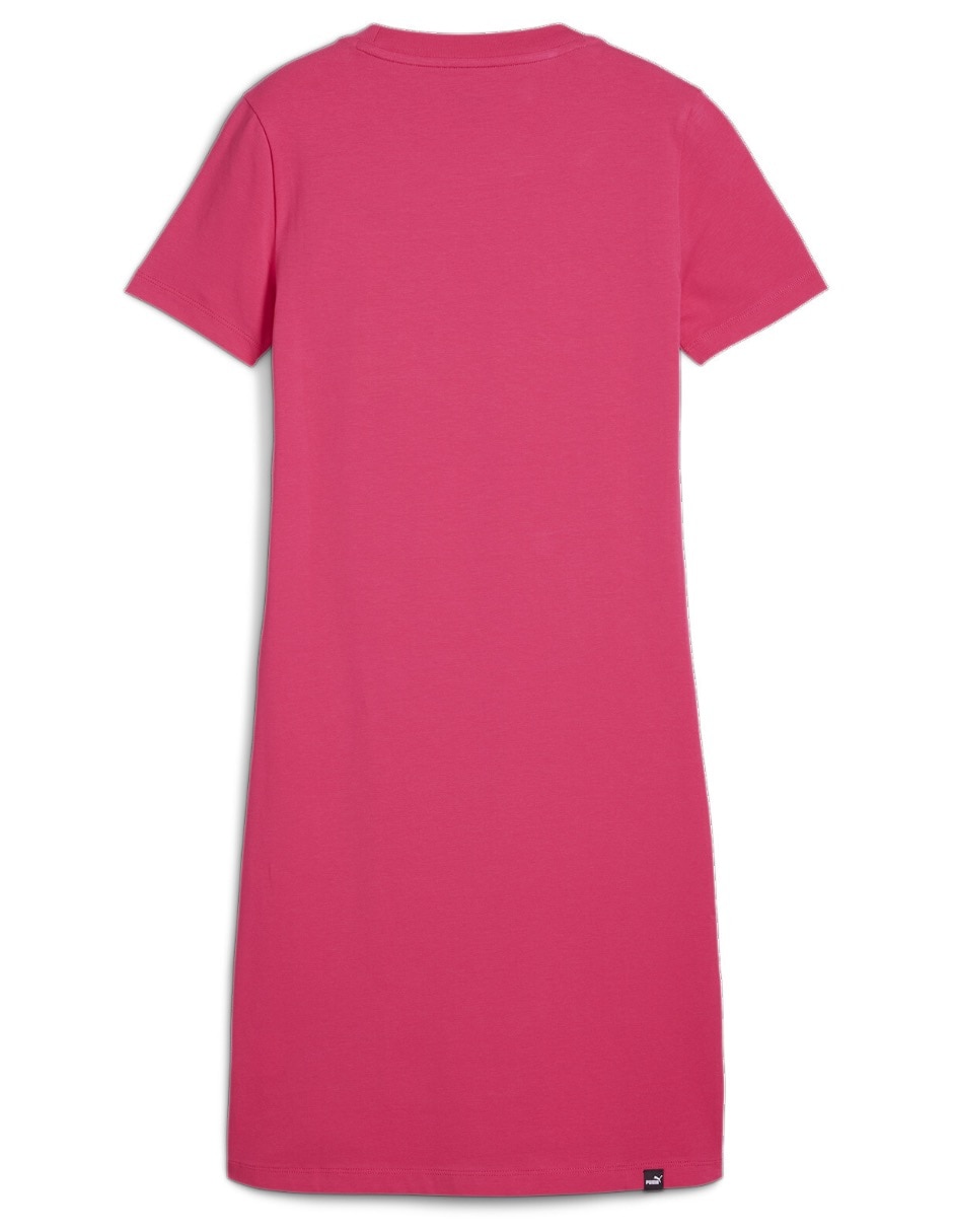 Vestido corto casual Puma ESS Slim Tee Dress para mujer