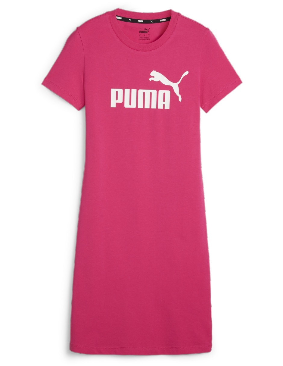 Vestido corto casual Puma ESS Slim Tee Dress para mujer
