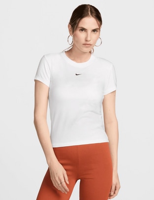 Playera manga corta cuello redondo para mujer Playera manga corta cuello redondo para mujer