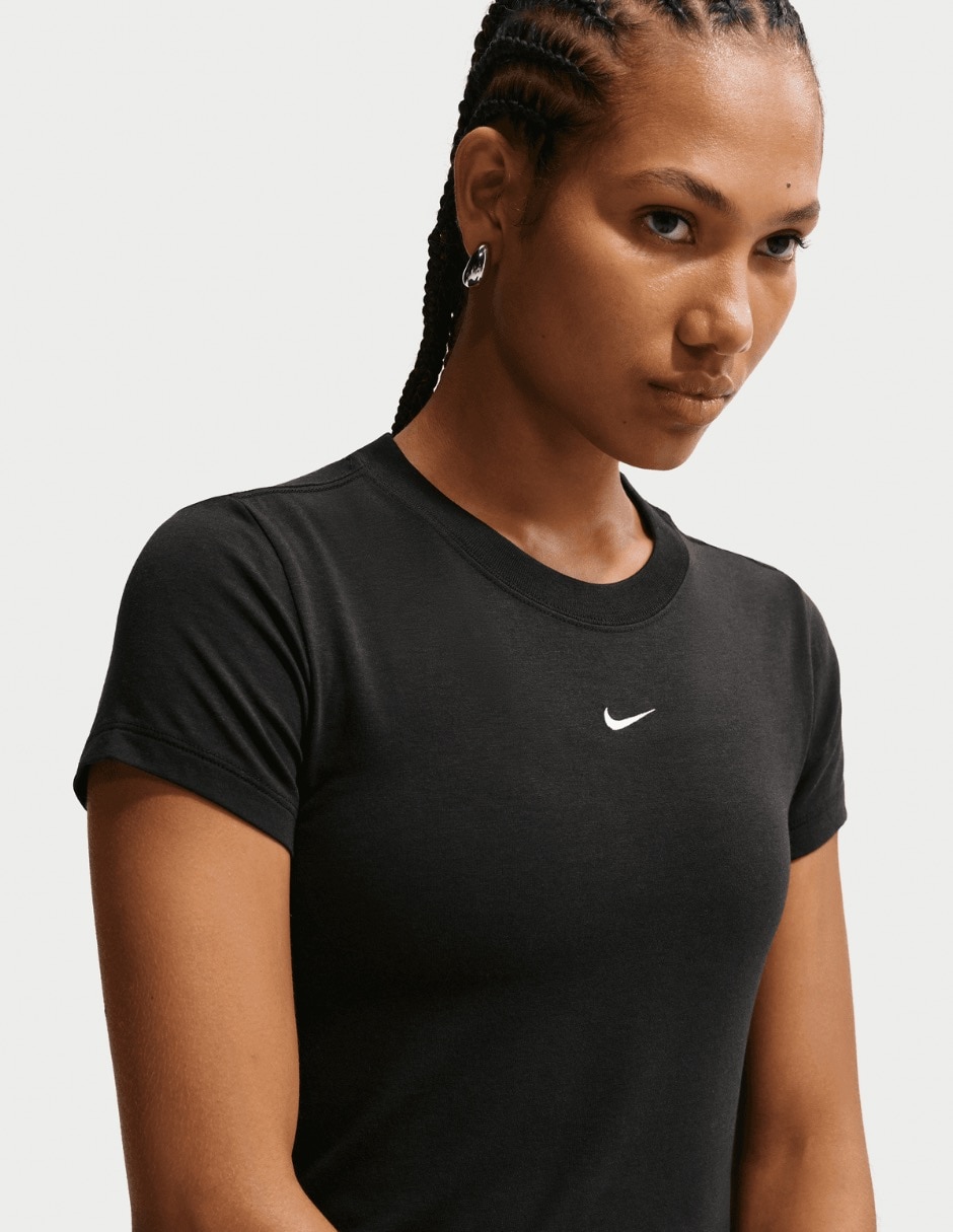 Playera manga W NSW NK CHLL KNT MD CRP cuello Redondo para mujer 2