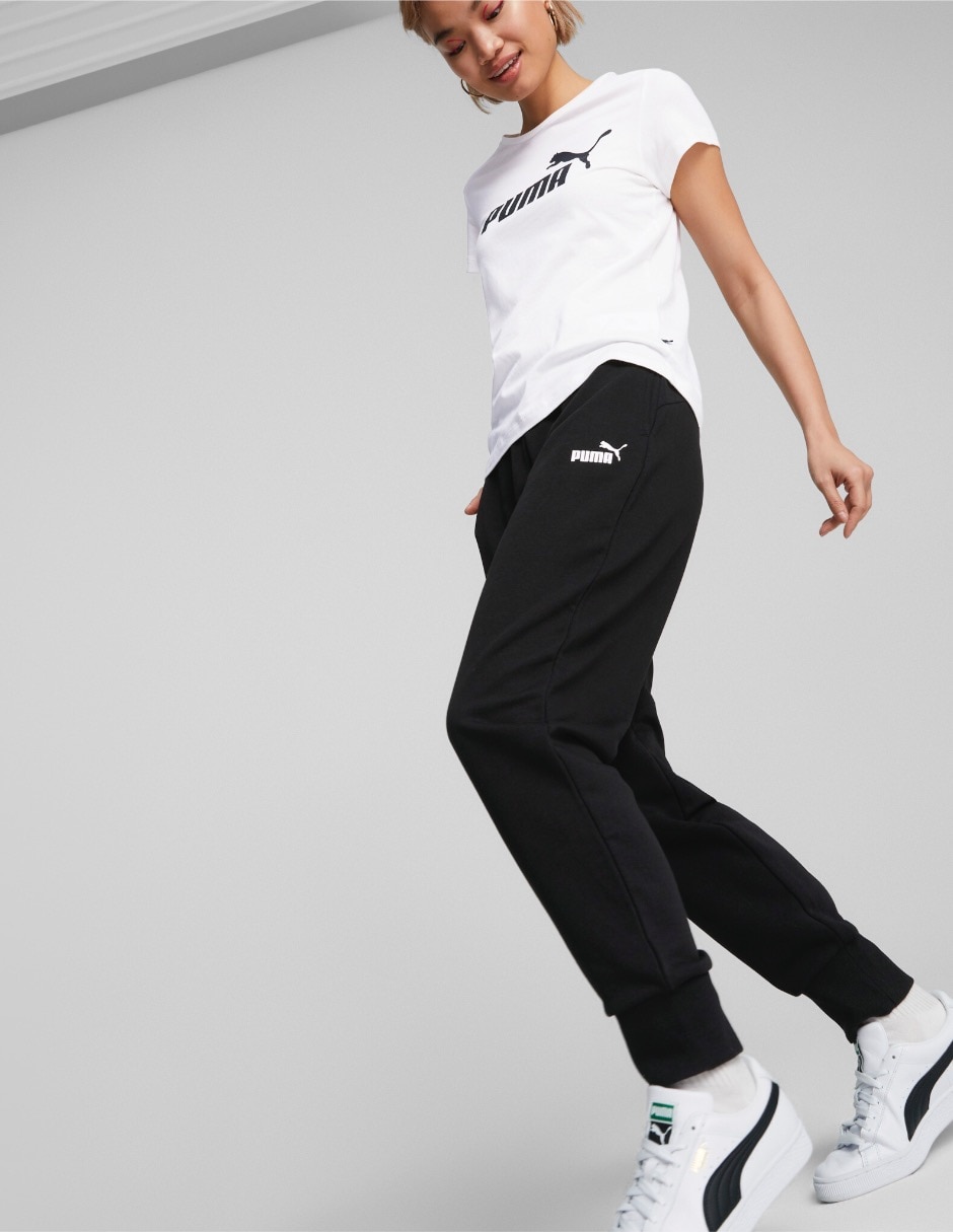 Pants slim con elástico para mujer 3