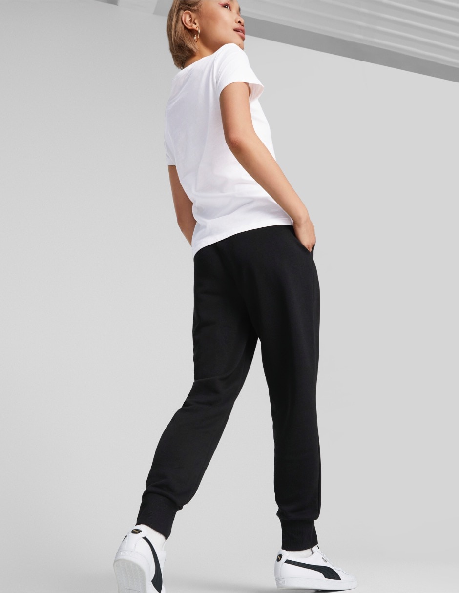 Pants slim con elástico para mujer 6