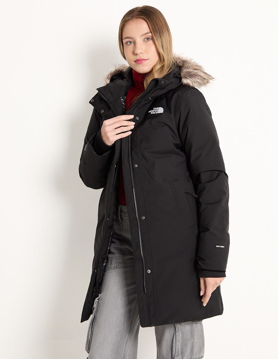 Chamarra parka impermeable para mujer Chamarra parka impermeable para mujer
