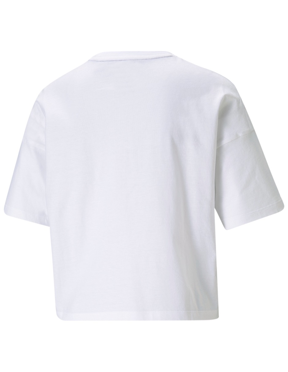 Playera manga corta cuello redondo para mujer 2