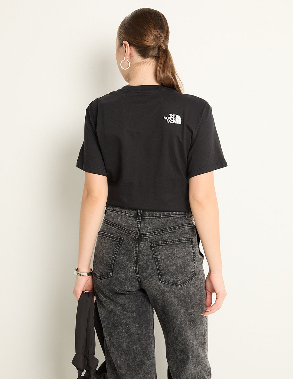Playera manga corta The North Face cuello redondo para mujer