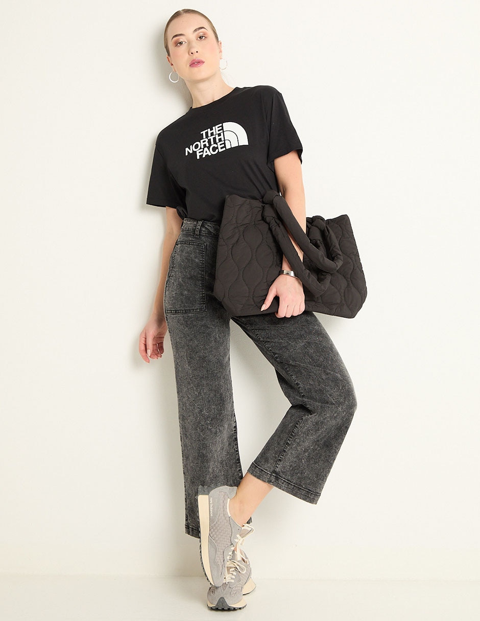 Playera manga corta The North Face cuello redondo para mujer