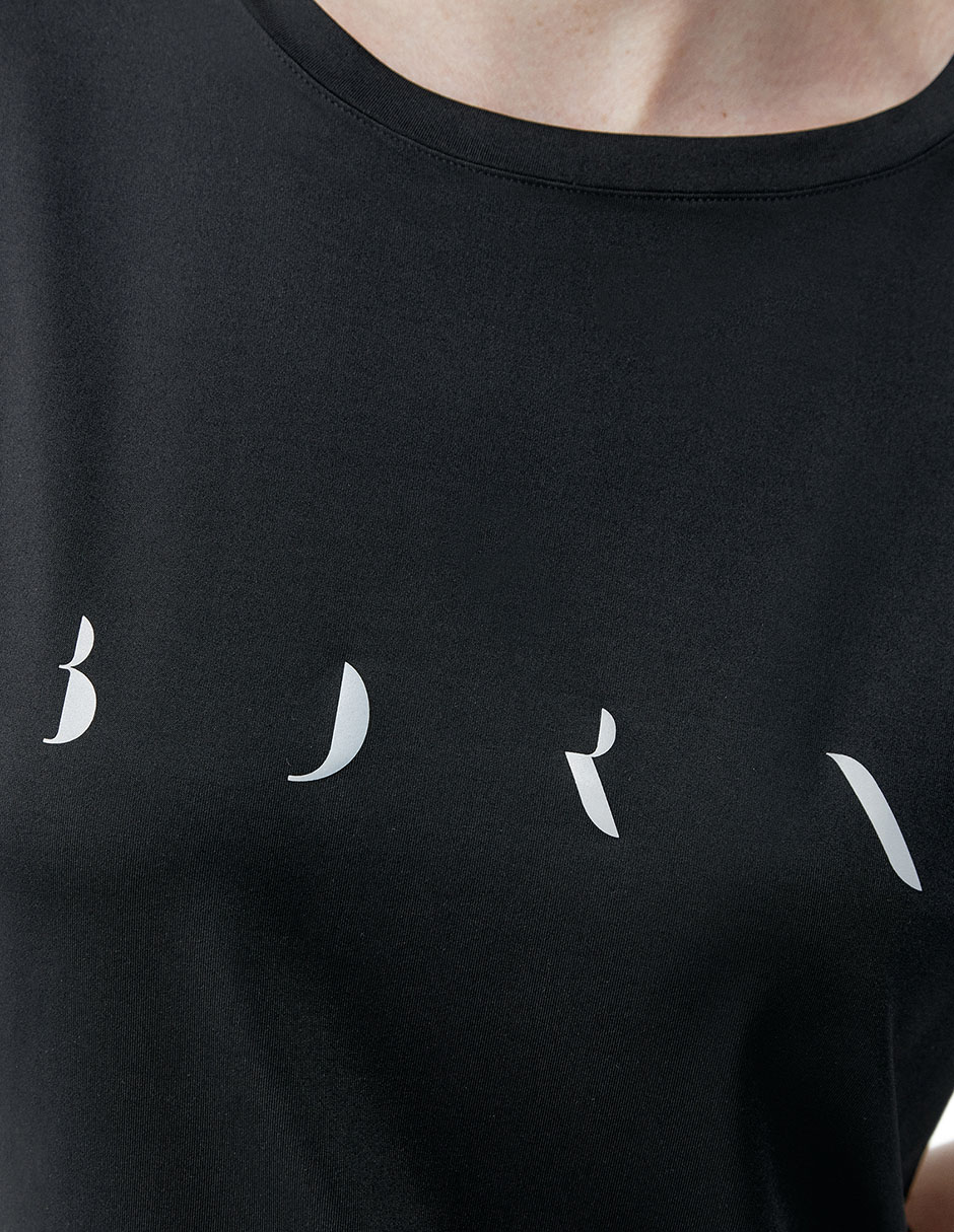 Playera manga corta cuello redondo para mujer 5