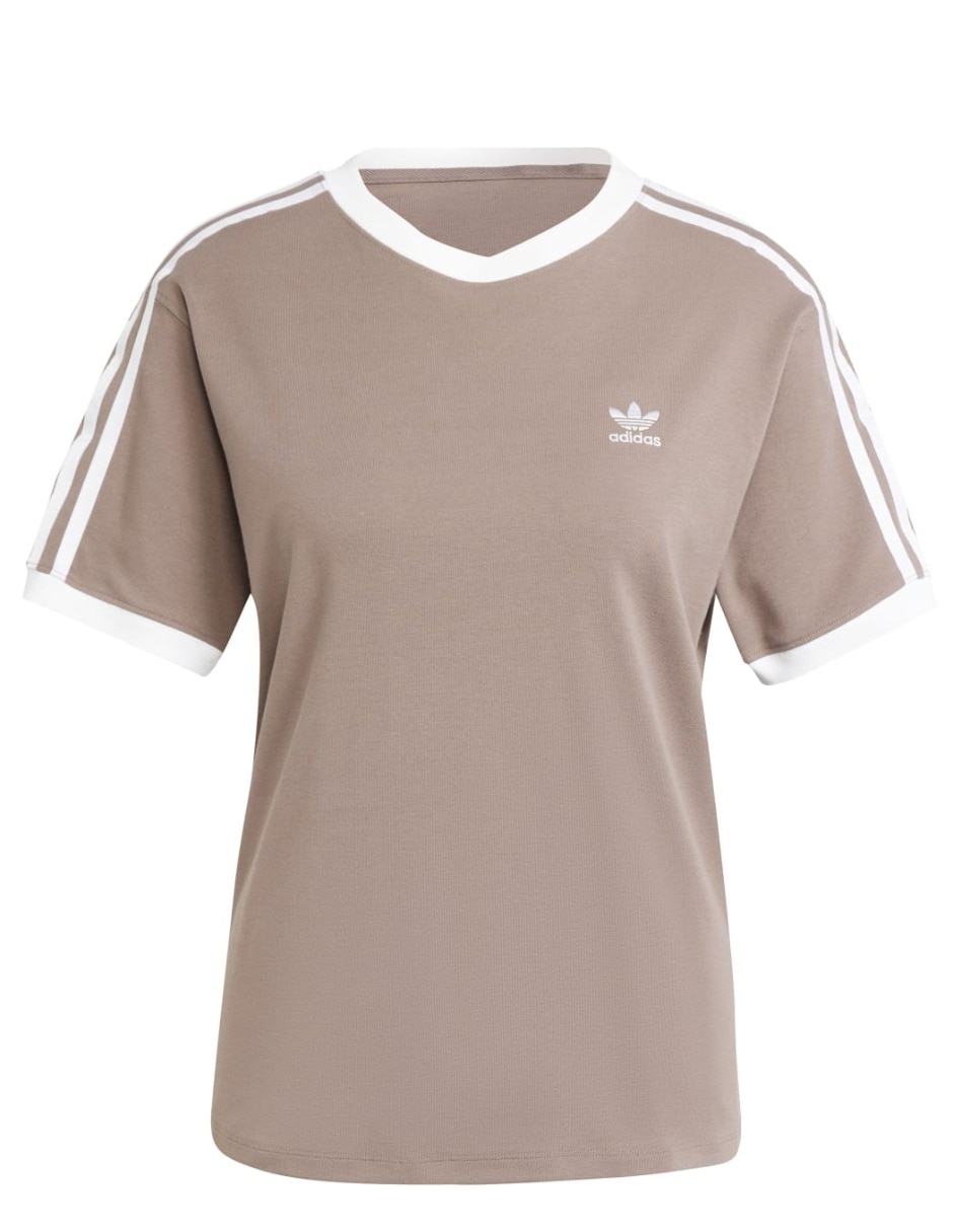 Playera manga corta Adicolor cuello redondo para mujer 2