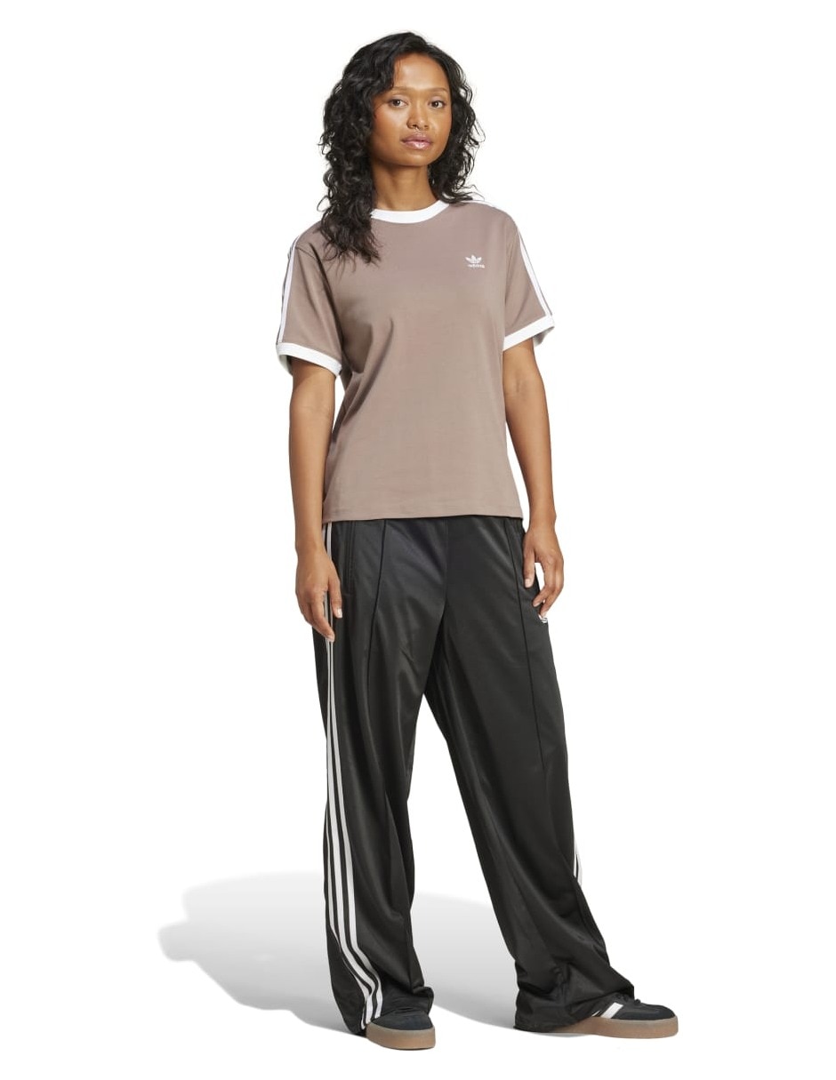 Playera manga corta Adicolor cuello redondo para mujer 4