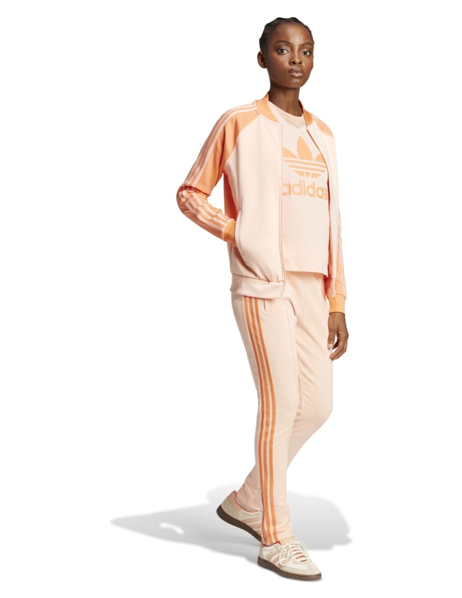 Playera manga corta Adidas Originals Adicolor cuello redondo para mujer