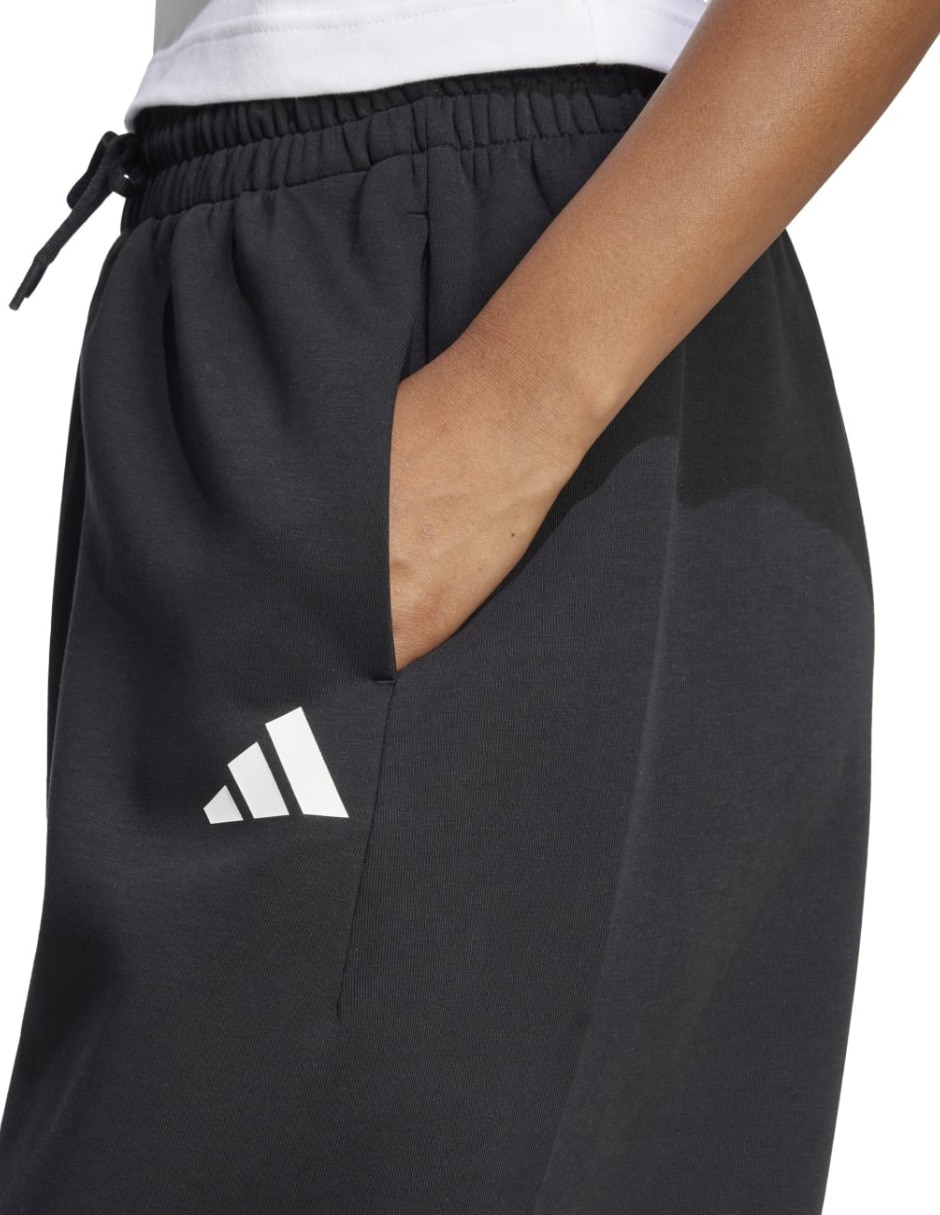 Pants regular con elástico para mujer 11