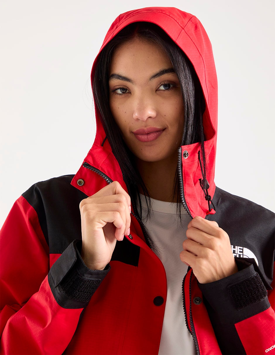 Chamarra rompevientos impermeable para mujer 4
