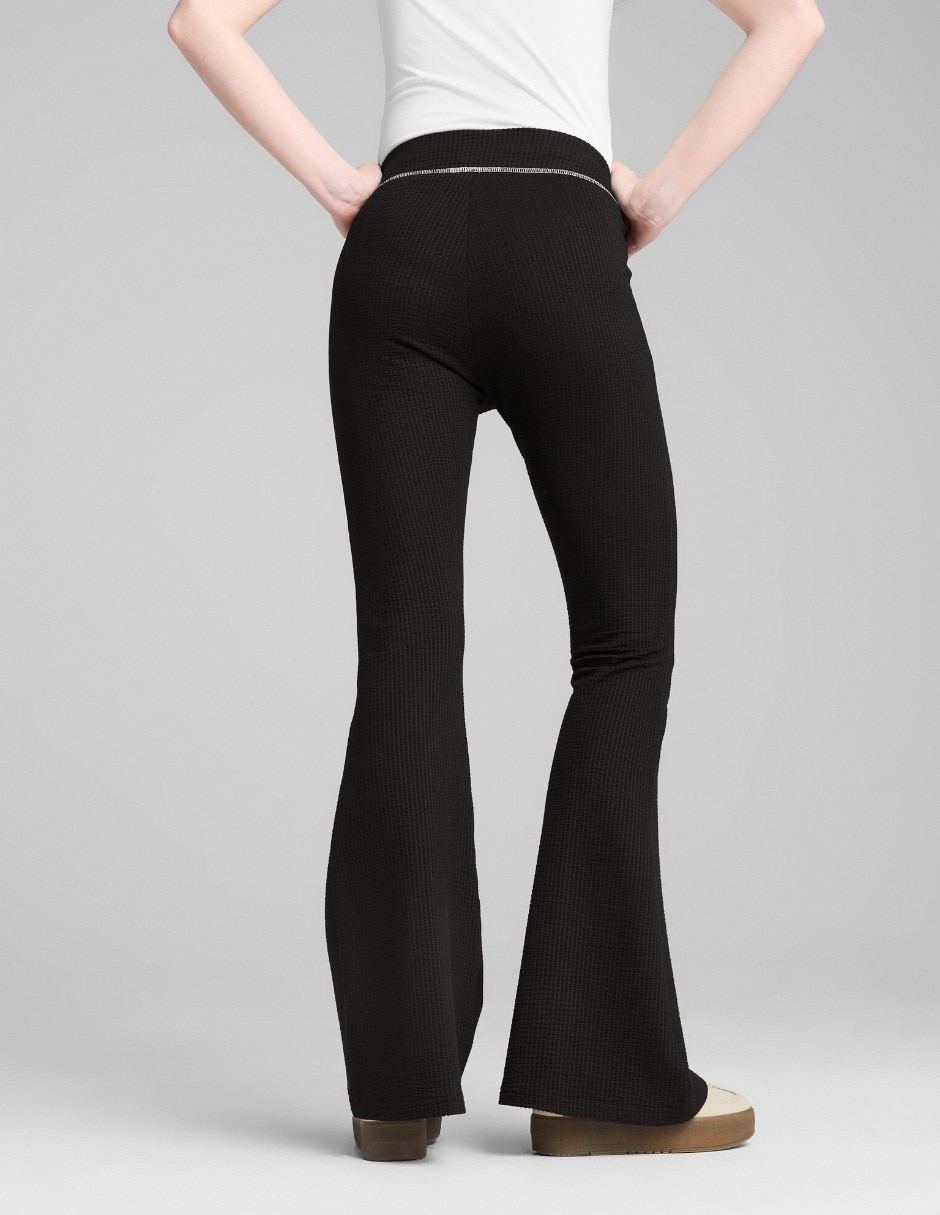 Legging a la cintura con elástico para mujer