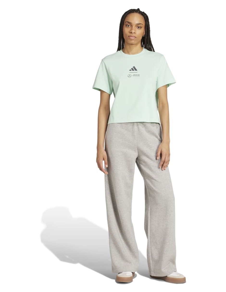 Playera manga corta Adidas Motorsport Dc Brackley cuello redondo para mujer