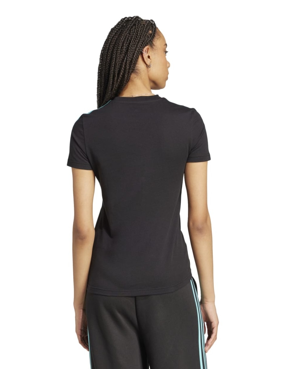 Playera manga corta Adidas Motorsport Mercedes - Amg Petronas Formula One Team cuello redondo para mujer