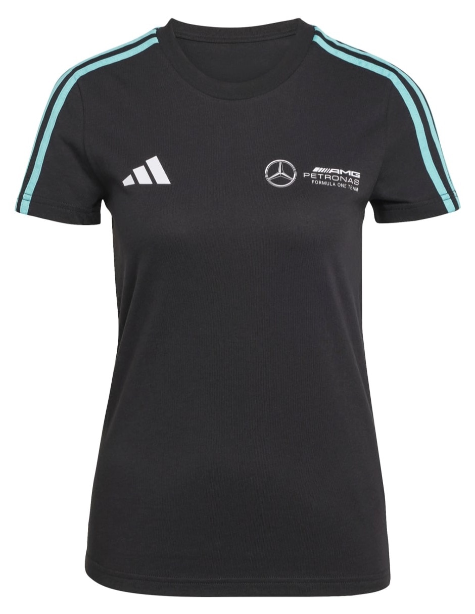 Playera manga corta Adidas Motorsport Mercedes - Amg Petronas Formula One Team cuello redondo para mujer