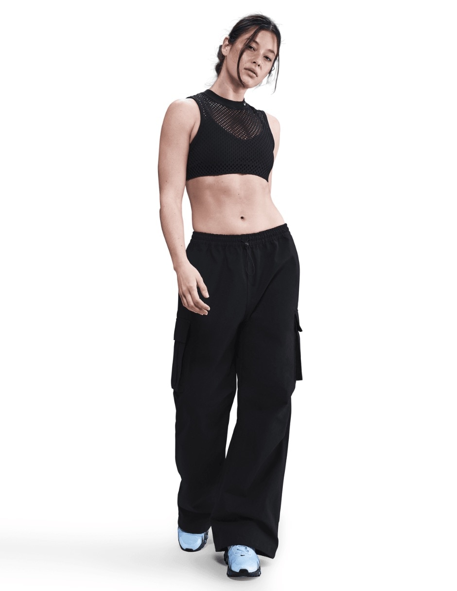 Pants regular con elástico para mujer Pants regular con elástico para mujer