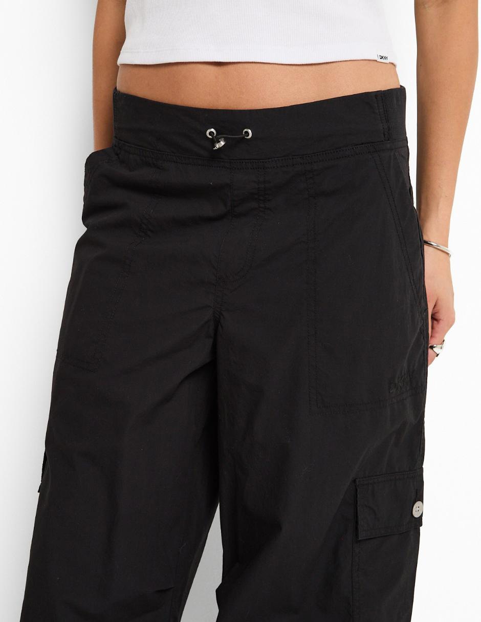 Pants amplio C con elástico para mujer