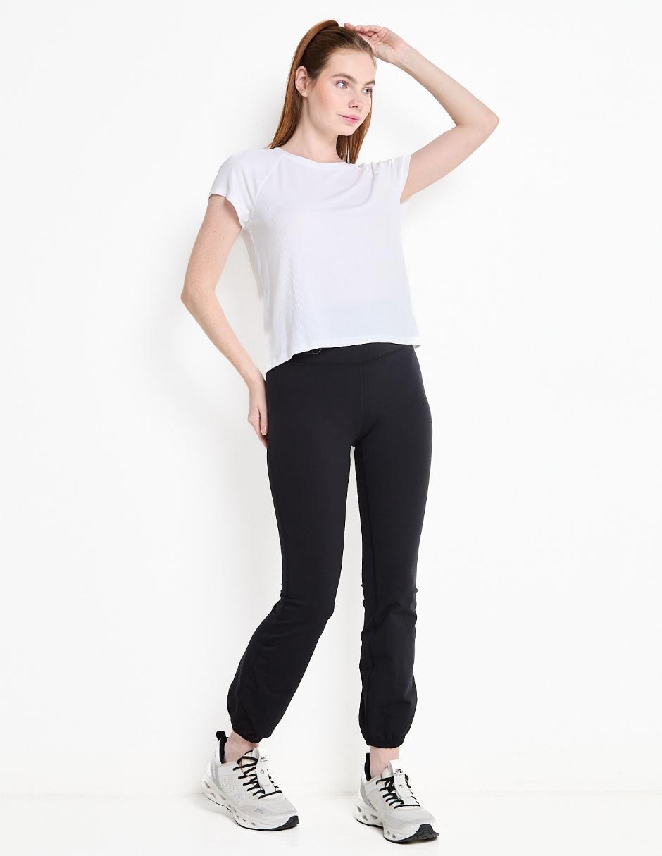 Playera manga corta Offline By Aerie cuello redondo para mujer