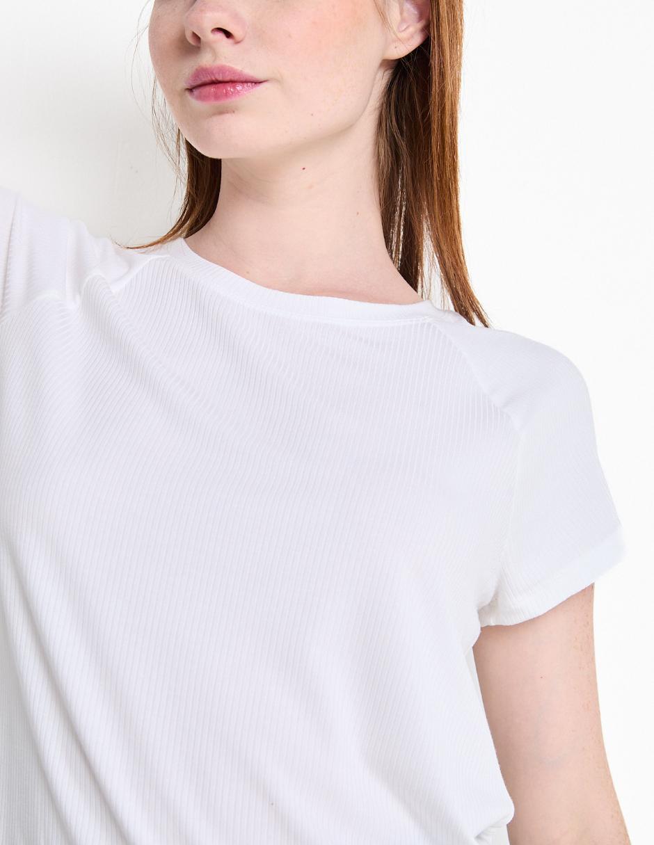 Playera manga corta Offline By Aerie cuello redondo para mujer