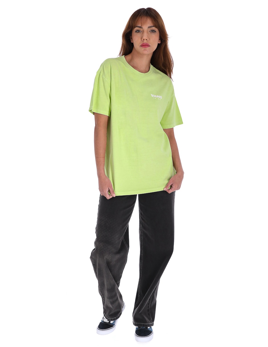 Playera manga corta Suspension Oversized Ss cuello redondo mujer 3