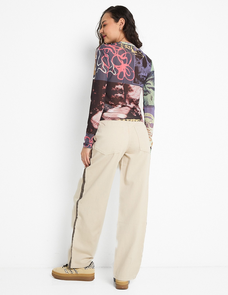 Jeans straight para mujer 2