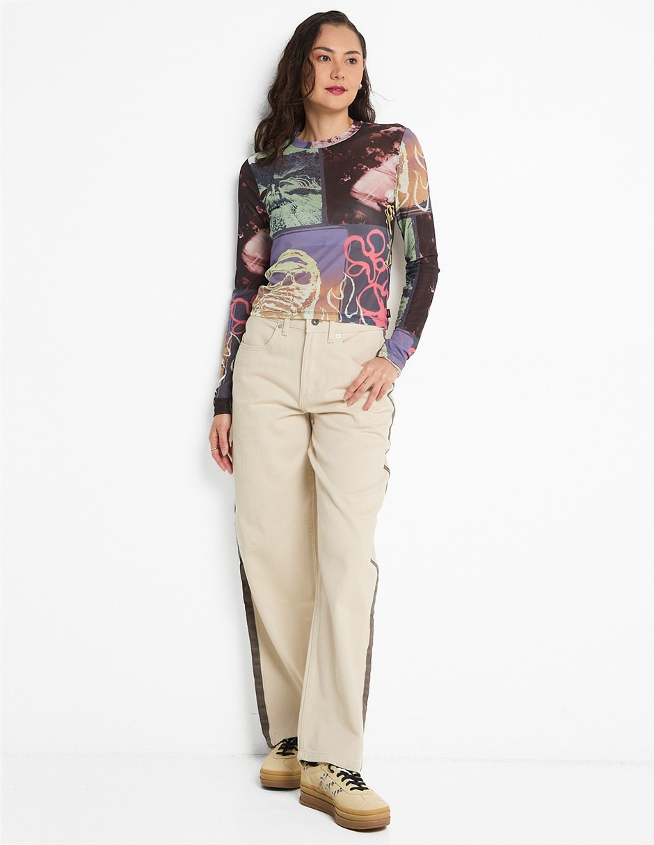 Jeans straight para mujer 3
