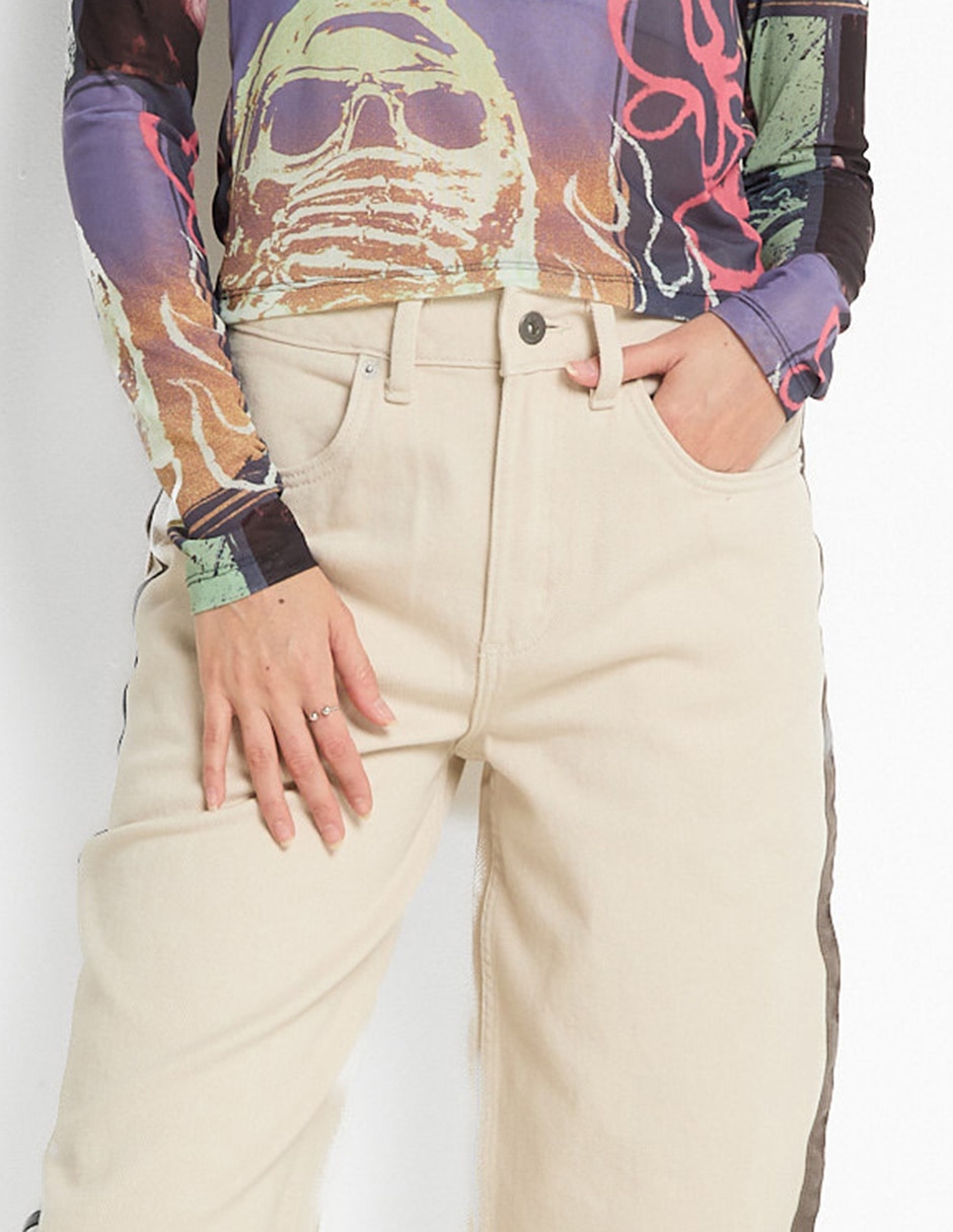 Jeans straight para mujer 4