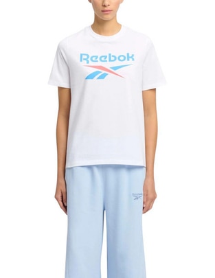 Playera manga corta Reebok Classics cuello redondo para mujer