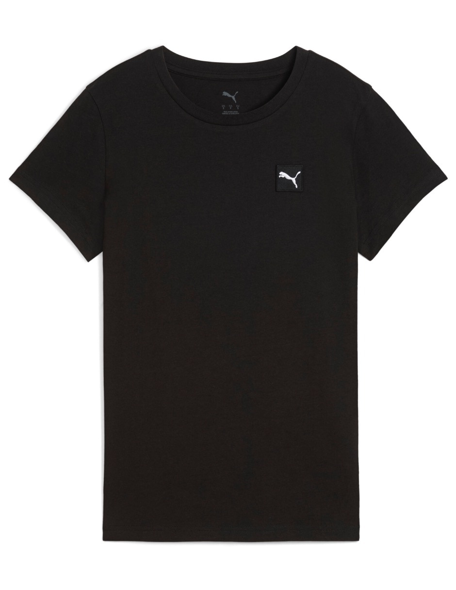 Playera manga corta cuello redondo para mujer 3