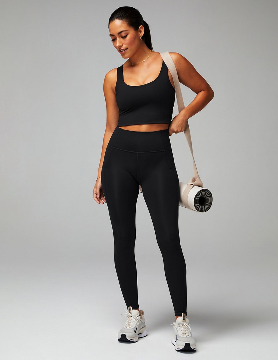 Legging a la cintura con elástico para mujer
