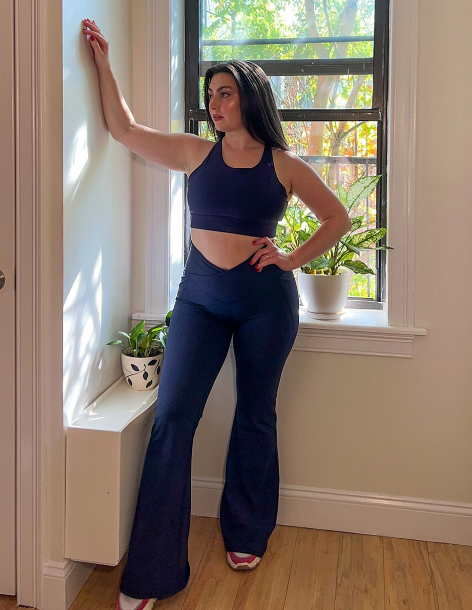Legging a la cintura con elástico para mujer