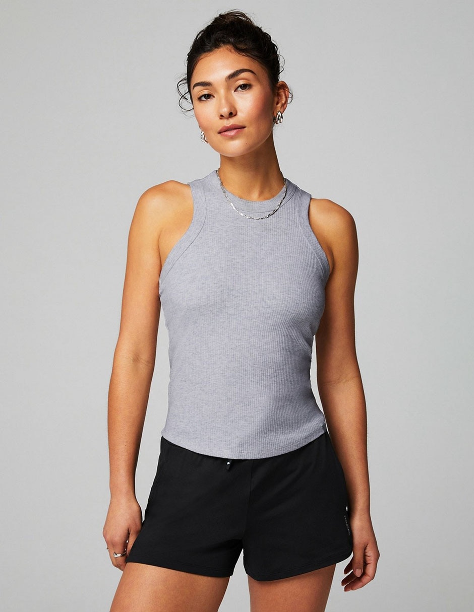 Playera tank cuello redondo para mujer Playera tank cuello redondo para mujer