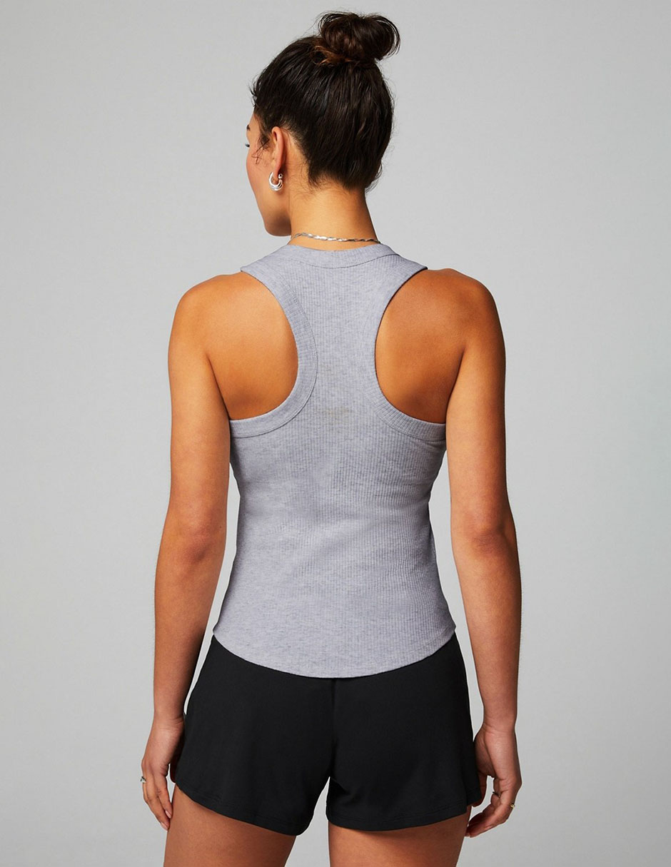 Playera tank cuello redondo para mujer
