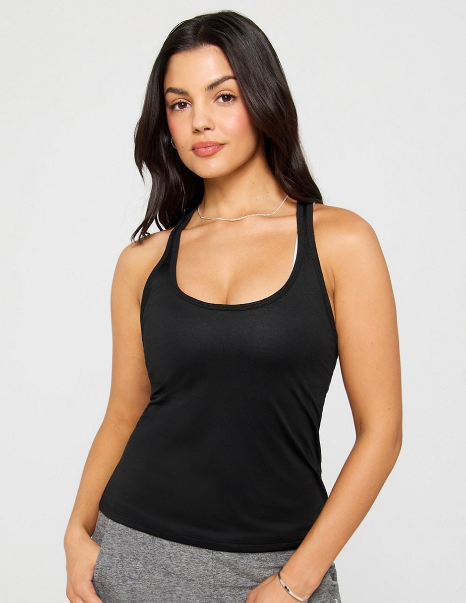 Playera cuello redondo para mujer