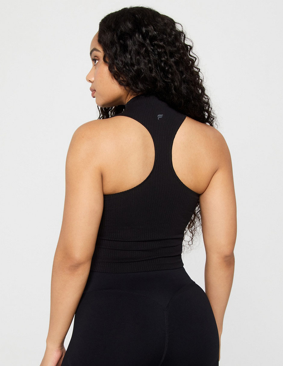 Playera cuello alto para mujer