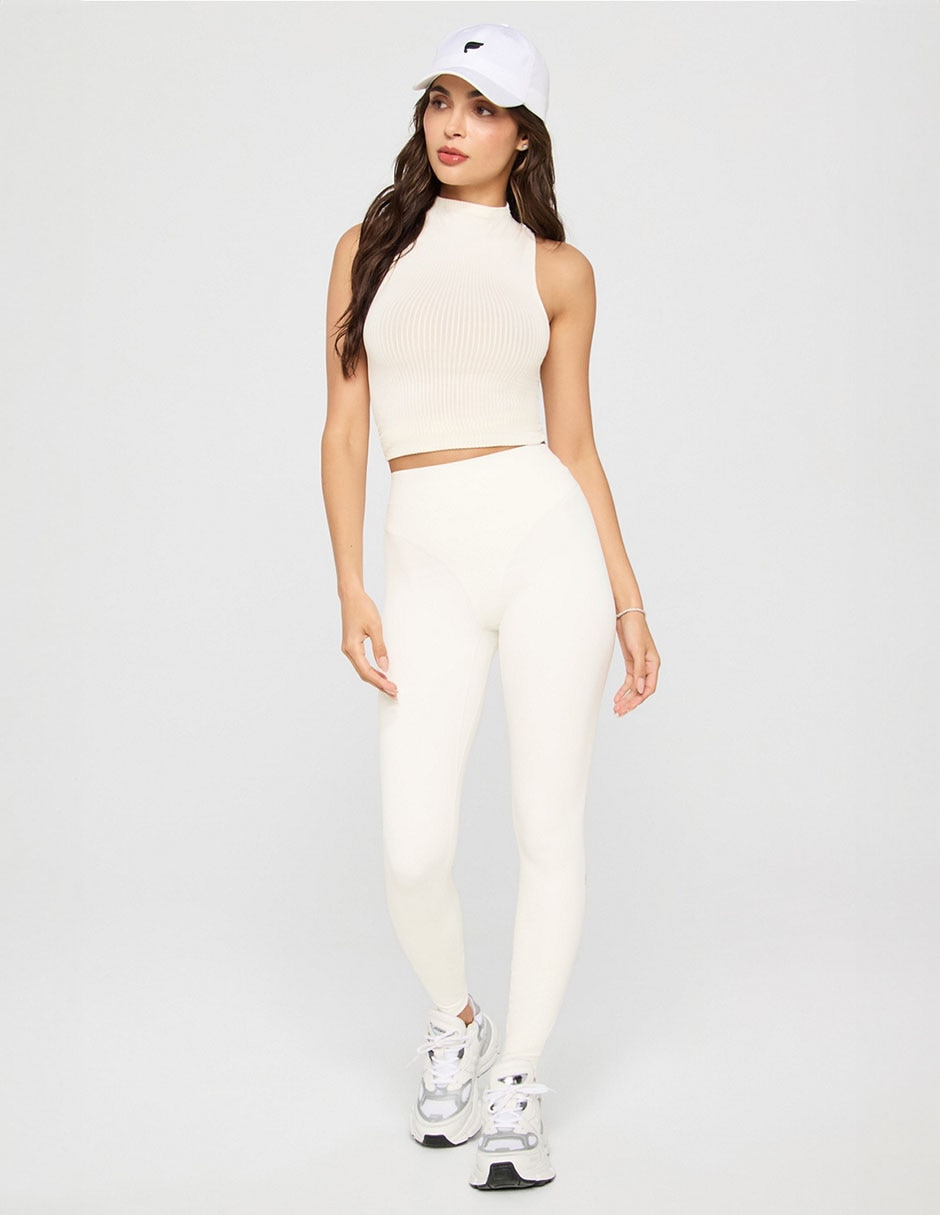 Playera cuello alto para mujer