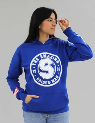 Sudadera con capucha y bolsa Tec De Monterrey para mujer