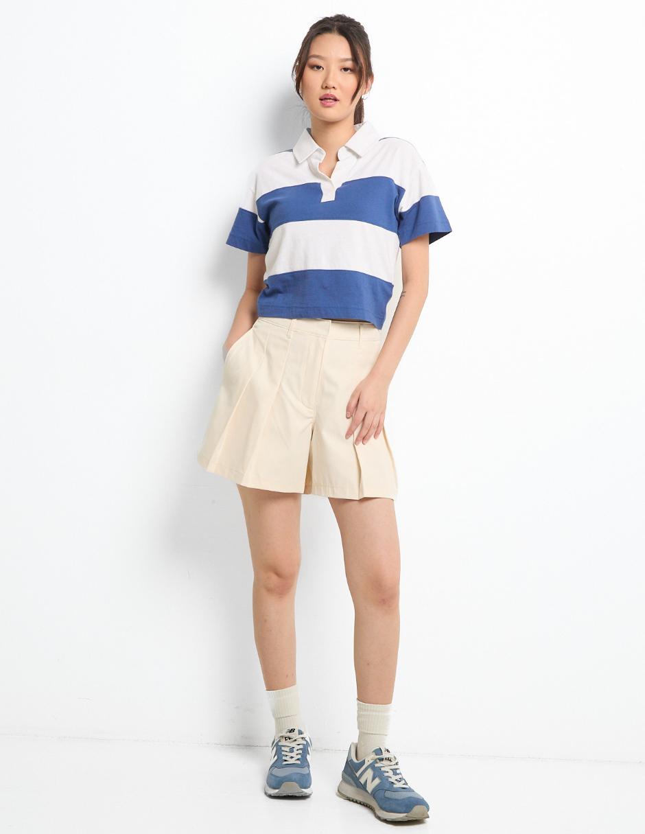 Falda short mini a la cintura 3