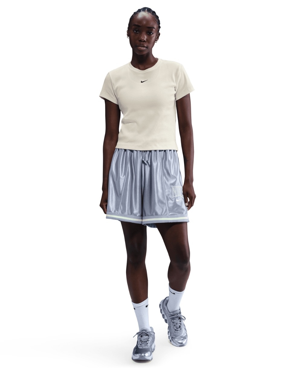 Playera manga corta cuello redondo para mujer Playera manga corta cuello redondo para mujer
