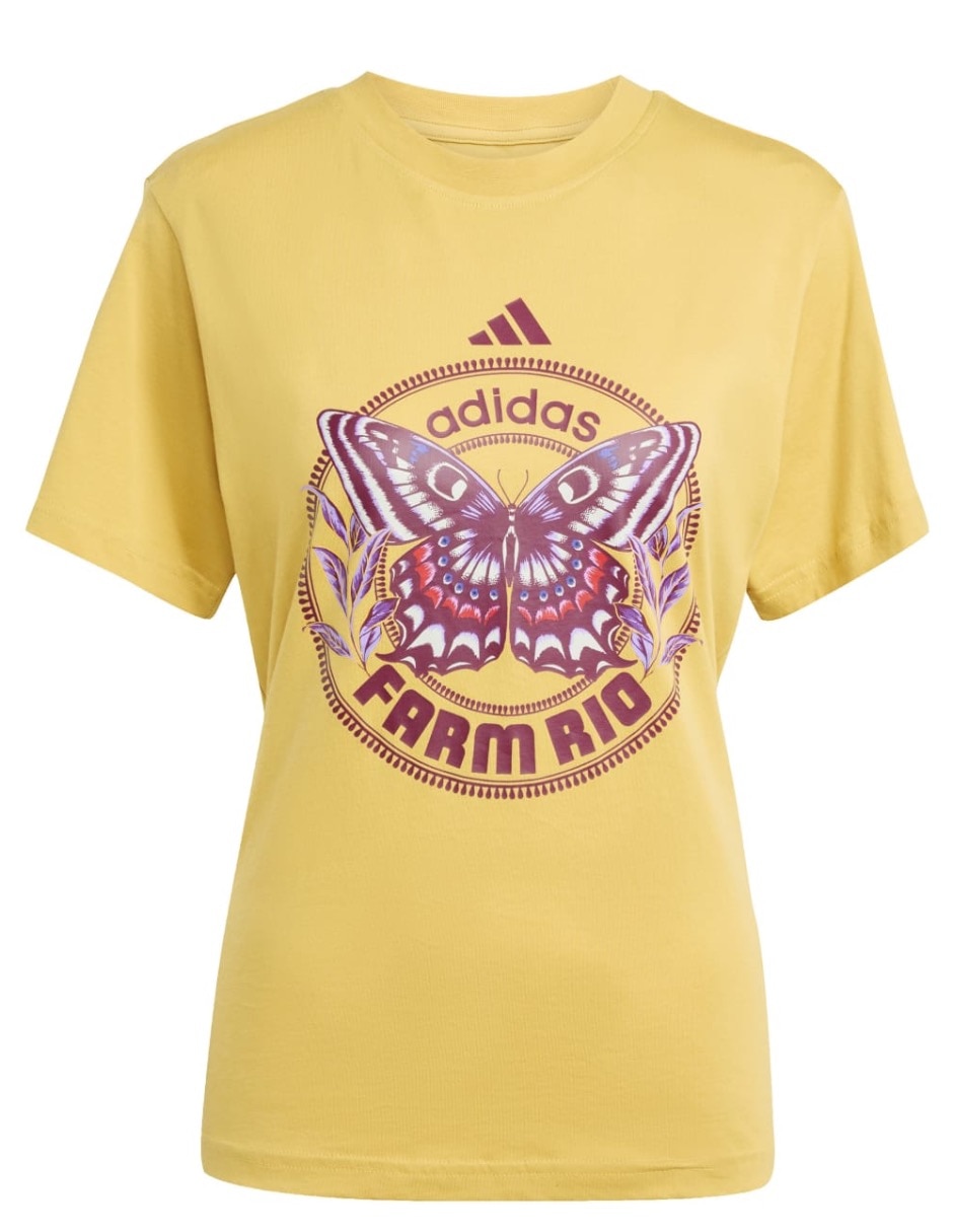 Playera manga corta Farm cuello redondo para mujer 5